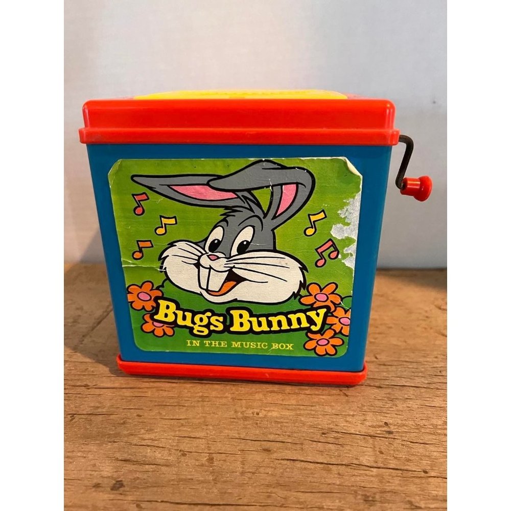 Mattel Bugs Bunny -Jack in the Box 1978-Works